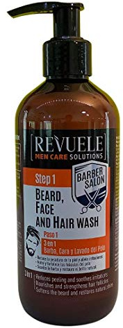 Revuele - Men Care Barber Salon Beard, Face & Hair Wash - 300ml