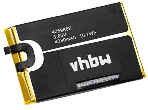 vhbw batteria compatibile con Blackview A60, A60 Pro smartphone cellulare (4080mAh, 3,85V, Li-Ion)