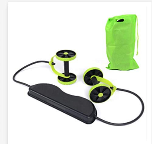 Bauchmuskel-Rad mit Matte, Bauchtrainer, Arm, Taille, Bein-Übung, multifunktionales Fitnessgerät