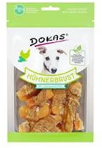 Dokas Dog Hühnerbrust mit Süsskartoffel für Hunde als Belohnung - 10 x 70g