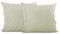 DecoKing 2 Kissenbezüge 50x60 cm Beige Microfaser Hotelverschluss Axel