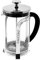 Pedrini infusiera 600 ml, Acciaio e Vetro temperato, con Filtro e premitore