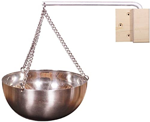 Sauna Verdampferschale Hängend - Aroma Schüssel Sauna Aromatherapie Schüssel Ölbecher Aus Edelstahl - Kupferschale/Kräuterschale - Duft Diffusor Sauna Zubehör Für Sauna Und Spa