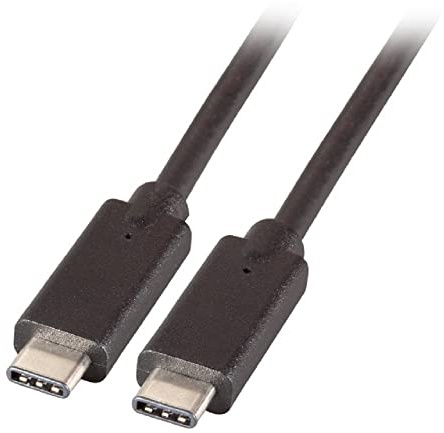 EFB USB3.2 Gen.2x2 20Gbit 5A Anschlusskabel Stecker Typ-C auf Stecker Typ-C, 0,5 Meter