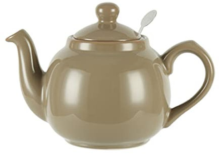 London Pottery Farmhouse Teapot with Infuser, Ceramic, Toffee Limited Color, 2 Cup (600 ml)