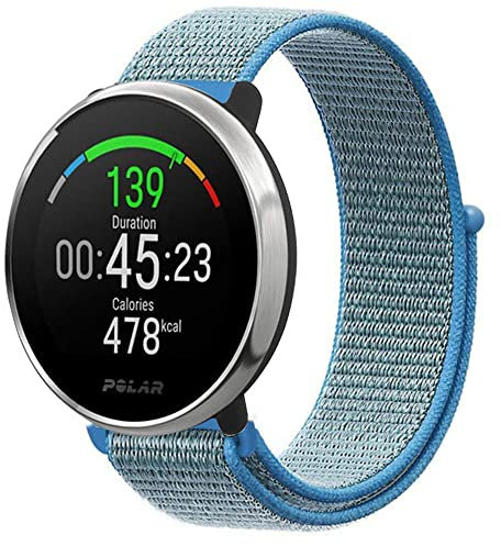 Strap-it Nylonarmband - Kompatibel Mit Polar Ignite 1/2/3, Unite, Pacer - Blau