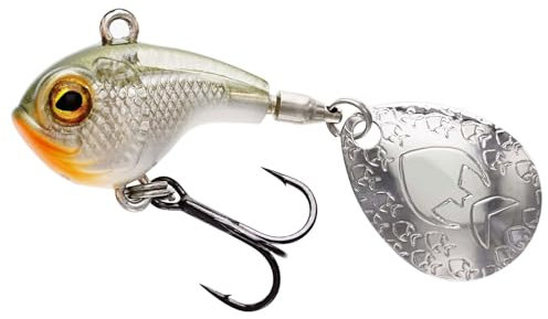 Westin DropBite Spin Tail - Jigspinner, Länge/Gewicht:2.6cm / 8g, Farbe:Clear Olive