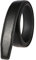 NIUXICH 3,0cm Breite Herren-/Damen-Ledergürtel ohne Schnallen, Business-Gürtel für Herren, ohne automatischen Schnallenkopf, Schwarz, 110cm