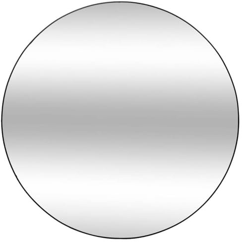 Atmosphera - Spiegel Alice Holz & Metall - schwarz - D.110 cm - Schwarz