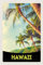 Blechschild 18x12 cm Hawaii Insel Strand Palmen Meer Wand Deko Bar Kneipe Sammler Geschenk