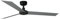 FARO BARCELONA 34286 - CRUISER L Ventilador negro DC