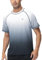 YuKaiChen Rashguard Herren Schwimmshirt Schnelltrocknend Atmungsaktiv Bade-T-Shirt mit kurzen Ärmeln Rashguards Wassersport für Männer Weiß Karbon Grau XL