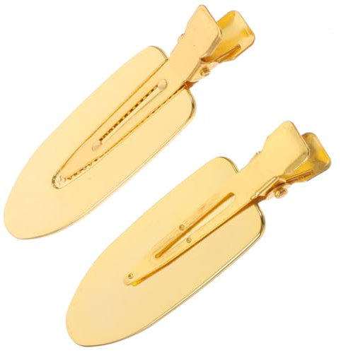 Healeved 1paire Clips à Cheveux Traceless Pinces De Coiffure Pour Styliser Franges Accessoires Élégants Pour Salon Et Usage Personnel