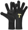 T1TAN Rebel 2.0 Black-Out (FP) - Torwarthandschuhe Herren - Profi Fussballhandschuhe Erwachsene & Jugendliche - Die Handschuhe für Fußball und jeden Torwart - Mit Fingerschutz - Größe 10