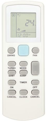 EDGS02 - Mando a distancia de repuesto para aire acondicionado Daikin FWT04CT APGS02 FTXB50C ATXN50N RS25JEV1K FTXN25L FTXN35L FTXN50L FTXN60L FTXN25M FTXN35M FTXK25A FTXK50A FTXKK50A FTXKKKKKKKKKK50A