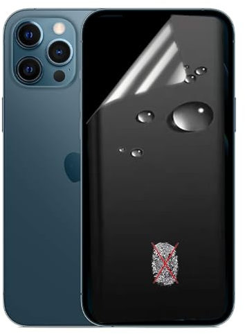 Stejnhge 2 Stk Schutzfolie Matte Hydrogel Film für iPhone 12 Pro Max (6.7 inch), Anti-Fingerabdruck/Blendschutz Folie, Flexible TPU-Displayschutzfolien