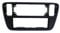 Borimend 1 Din Car Radio Fascia for UP for Seat Mii for Citigo 2012+ DVD Frame Bezel Panel Installation Dash Kit