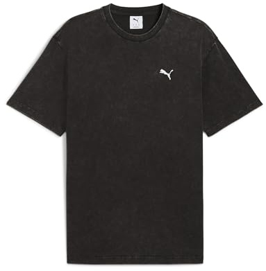 PUMA Herren Essentials Elevated Relaxed Wash T-Shirt