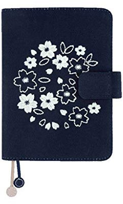 Blossom Book Shine Kalender Tuch Hand Konto Notizbuch Handbuch.(B)