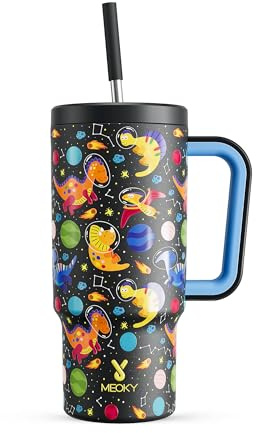 Meoky 24 oz Tumbler with Handle (BKD)