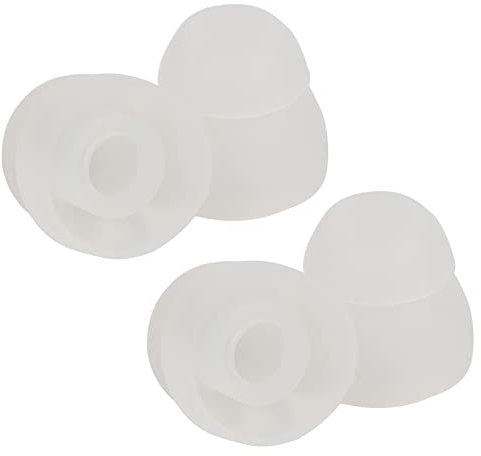 Double Flange Earbuds Ear Tips For Headphones Replacement Silicone Eartips Ear Buds