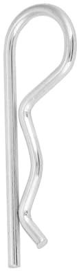 KooingTech 10 Stück B-Typ Splint, Clips Verzinkte Haltestifte, 3*60mm | Clips Verzinkte Haltestifte Federklammern Haarnadel