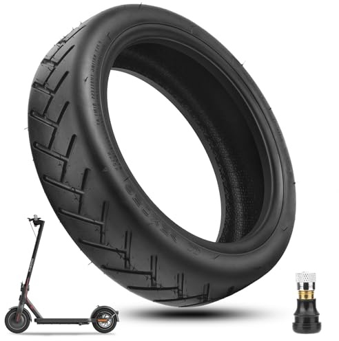 DecacnX Tubeless Reifen 250x54 für Xiaomi Mi4 Elektro Scooter, 10 Zoll E Roller Reifen 250x54 Vacuum Luftgefüllt mit Ventil für Xiaomi 4 E-Scooter, Langlebig & Verschleißfest, 1 Stück