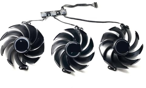 LFGOZSD Für YESTON für GeForce RTX4080 4090 für Deluxe Grafikkarte Ersatz Fan TH9520B2H-PCB02(Set of Three Fans)