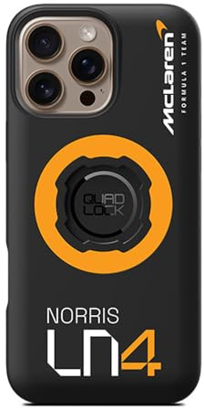 Quad Lock MAG Case - iPhone 16 Pro Max - Lando Norris Black
