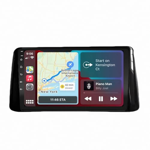 Wireless Autoradio für KIA KX3 Seltos 2020-2023 Wireless Carplay Geräte Car Radio mit Farbdisplay, mit Carplay Und Android Auto, mit Bluetooth Fm USB, 8 Kern 4G+64G