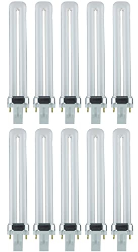 Sunlite PL13/Sp27 K 13 W Compact fluorescent Plug-in 2 broches ampoule, 2700 K Couleur, 6500K - Daylight 13 wattsW