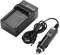 Amsahr Digital Mini Battery Travel Charger for JVC BN-V607, BN-V607U, BN-V615, BN-V615U Camera