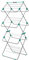 Addis Easi 3-Tier-Innen Wäscheständer, 15 m Trockenfläche – Metallic Aqua (Silber/Aqua)