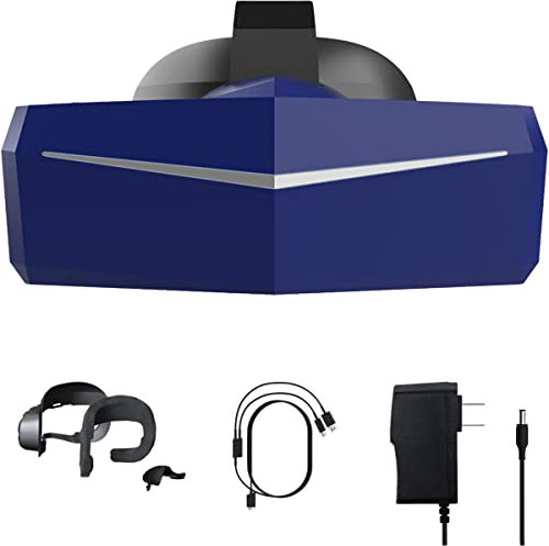 Pimax 5K XR OLED VR Virtual Reality Headset with Wide 200°FOV, Dual 2560x1440p OLED Panels & 6 DOF Tracking, 1-Year Warranty