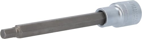 Brilliant Tools BT022882 1/2-Inch Hexagonal Screwdriver, 140 mm, 7 mm Insert