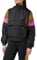 Urban Classics Damen Ladies AOP Mixed Pull Over Jacket Jacke, Mehrfarbig (Black/Leo 01945), Medium (Herstellergröße: M)
