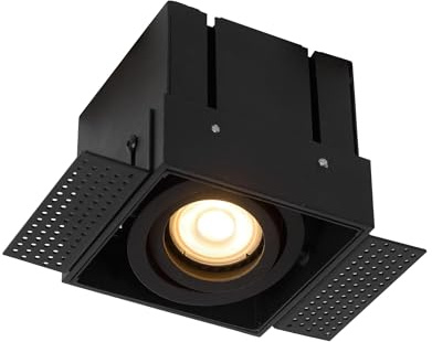 LUCIDE TRIMLESS - Recessed Spotlight - 1xGU10 (MR16) - Black