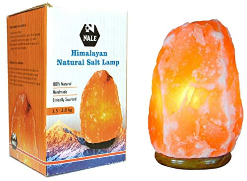 Lampada di sale naturale dell'Himalaya da tavolo da 1 a 2 kg …
