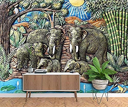 Südostasien Thai Indian Style Foto Tapete Hintergrund Tapete für Schlafzimmer Wohnzimmer Esszimmer Tapete wandpapier fototapete 3d effekt tapete tapeten Wohnzimmer Schlafzimmer-250cm×170cm