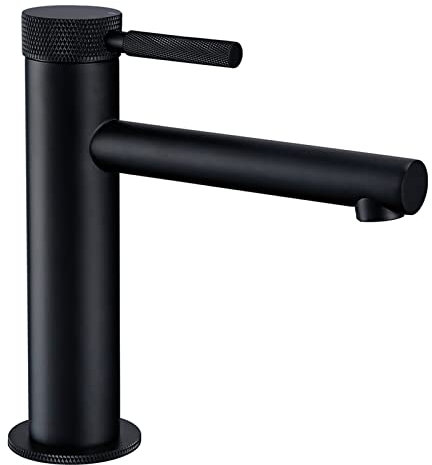 ASDFGHJK KANGYEBAIHUODIAN Brass Single Hole Single Manilla Cubierta montada Cuenca Hot y Frío Fregadero Fregajos de baño (Color : 3)