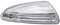 SHLPDFM Aussenspiegel Blinker Spiegelblinker Blinkleuchte Seitenblinker für Ben-z C Class W204 A2048200821(Rechts)