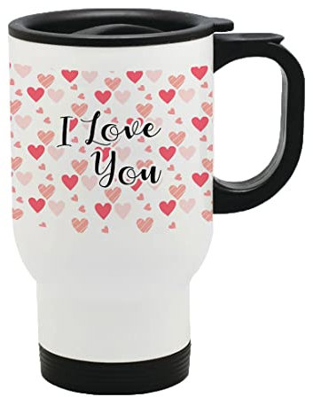 I Love You Thermal Travel Mug Flask Coffee Tea Mug 309