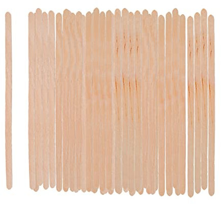 PARENCE - Ensemble de 100 Touillettes en Bois Naturel pour Café : agitateur - Écologiques et Polyvalentes - Maison et Extérieur, Légères