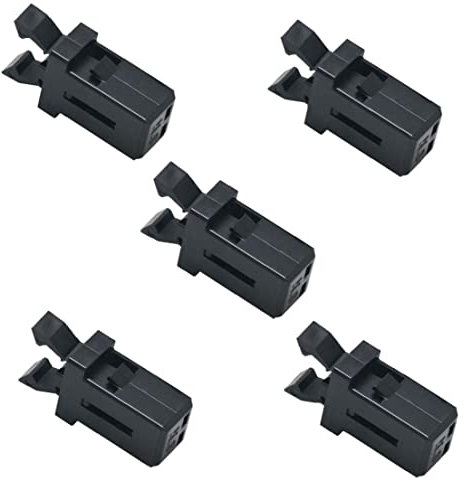 5pcs Touch Lid Bin Lock Plastic Spare Repair Replacement Black