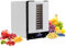 HOMCOM 11 Tier Food Dehydrator, 550W Food Dryer Machine with 40-70℃ Adjustable Temperature, 1-48h Timer and LCD Display for Drying Fruit, Meat, Vegetable, Jerky and Pet Treat, White