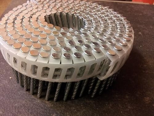 FAP 2.5 x 45mm Plastic Collated Coil Nails for Metal/Steel Fastening Coil Nailers - Box of 6,000