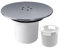 Shower Drain Cover,Chrome Shower Trap Cover Replacement,90mm / 115mm Shower Plughole Cover,Removable Top Shower Waste Trap Cover,Top Fitting Cap Parts Fast Flow