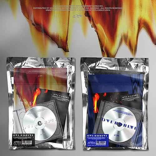 I.M OVERDRIVE EP Album ( METAL / BLUE - Random Ver. ) K-POP SEALED