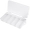 Fishing Tackle Accessory Box, 5 Compartments Lightweight Fishing Tackle Boxes for Carrying and Storage(small box)