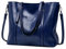 Handtaschen für Damen, groß, Designer-Damentasche, Geldbörse, Leder, Vintage, Kuriertasche für Herren, blau, Einheitsgröße